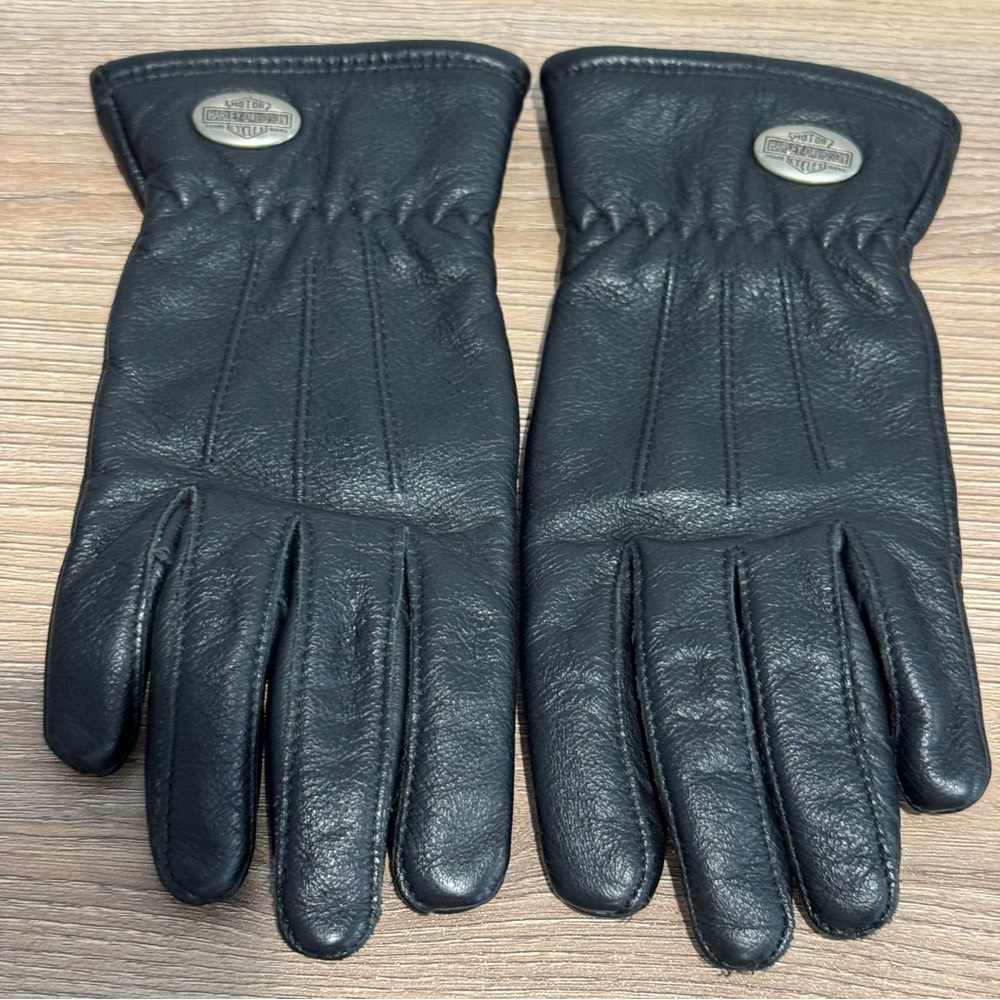 Ladies Harley-Davidson Leather Gloves‎ black XS